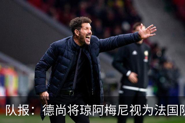 队报：德尚将琼阿梅尼视为法国队不可或缺的中场核心